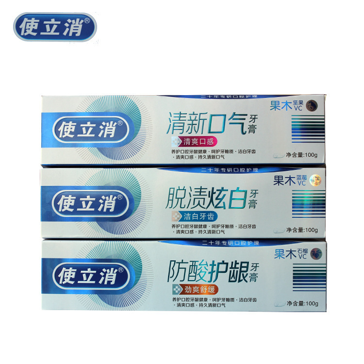 Shilixiao toothpaste 100 Gram wholesale Mint Extrusion Oral cream toothpaste