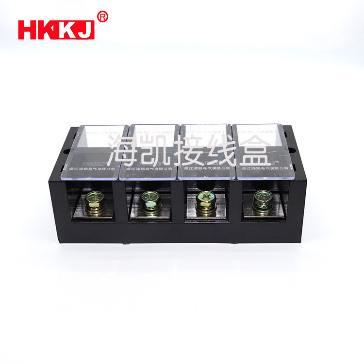 海凯FJ6/JHT-2504/12三相四线十二表户计量箱接线盒 4进48出端子