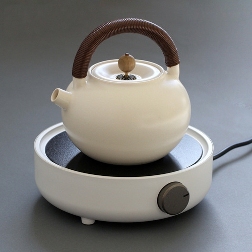 Taiwan Yilong temperature-sensitive heat-resistant glass kettle handle kettle household simple mini electric ceramic stove small steel gun speed tea stove