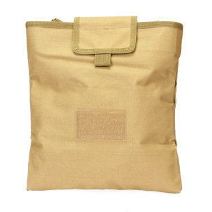 Outdoor Folding Recycling Bag Multifunctional Tactical Camouflage Storage Accessory Bag mollo Waist Hanging Recycling Bag