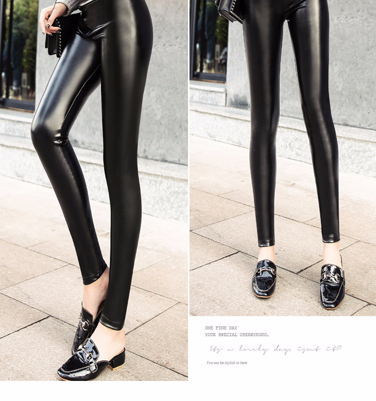 Women's Street Streetwear Solid Color Full Length Skinny Pants display picture 8