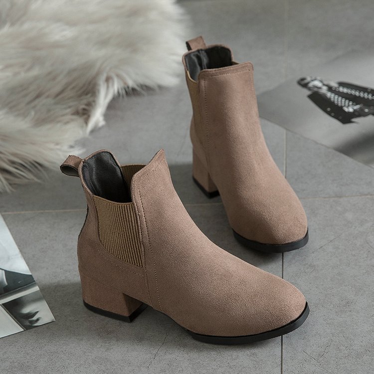 Bottes femme USINE DE CHAUSSURES XINYU en Daim - Ref 3355512 Image 30