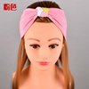 Knitted headband for face washing, Korean style, simple and elegant design, wholesale