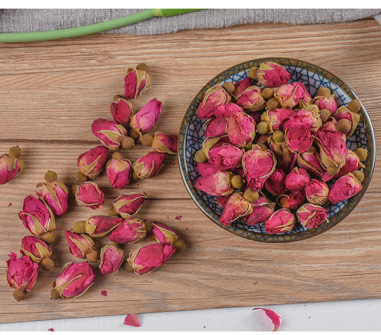 French Rose Buds (Rosa gallica) — Dried Food-Herb Rose Tea, 500g Wholesale key features