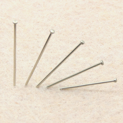 货源28mm镀镍不锈钢大头针 办公裁缝定位针 DIY制作配件 大头针批发