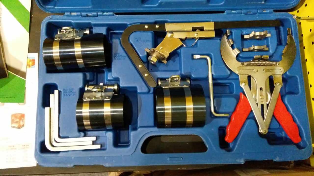 高端出口型活塞环压缩器套盒 活塞环沟槽清理工具