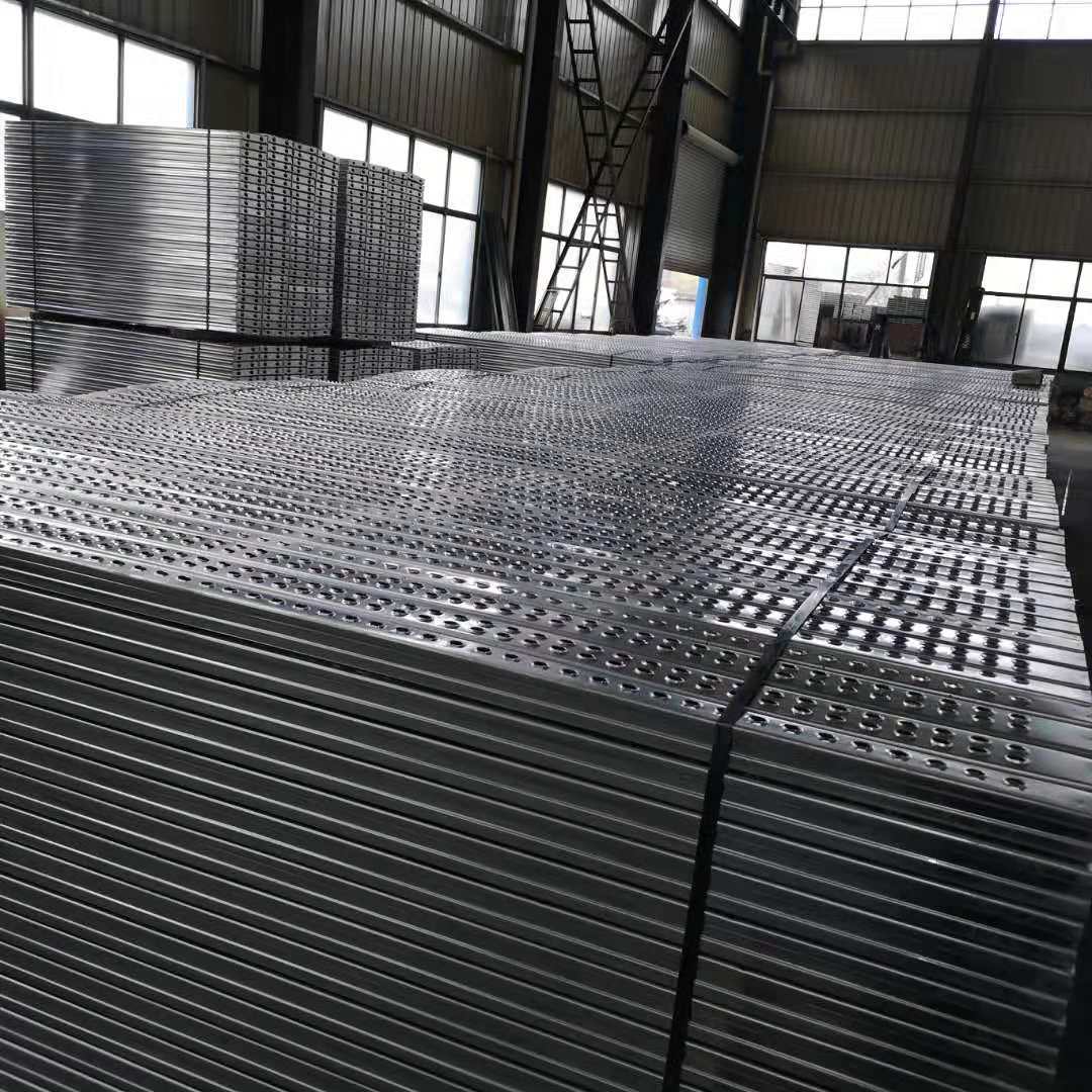 厂价批发防滑防火3米长30公分宽度钢跳板建筑钢跳板热镀锌钢跳板