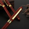 Handmade wooden pen Practical business office presented mahogany pen production company company logo wooden pen spot