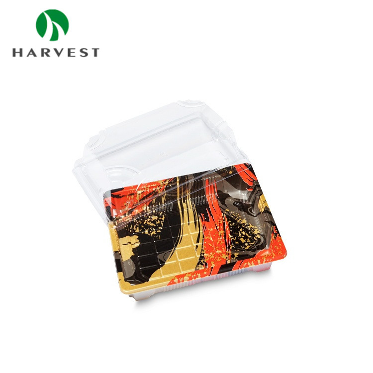 Manufactor wholesale disposable Fog Sushi Box disposable ps Sushi box disposable Fog Plastic box