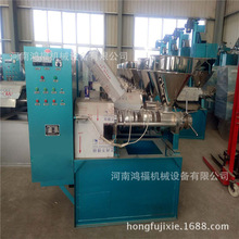 鸿福无需手摇全自动菜籽榨油机 多功能螺旋榨油机 棉花籽冷榨机