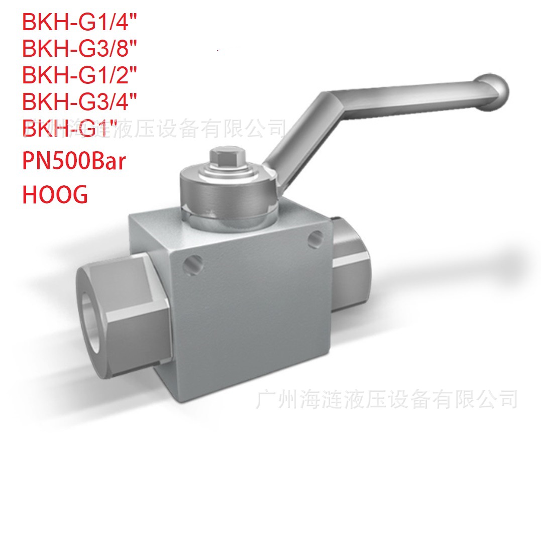 BKH-G3/8" G1/2" G3/4"原装霍格HOOG高压球阀BKH系列PN5000批发