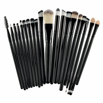 Cross-border brushes for cosmetic brushes 20 tools accessories cosmetic brushes and nail brushes Suite