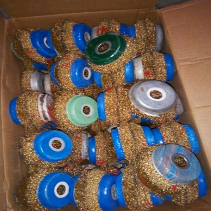 Angle grinder Steel ball Bowl-type wire wheels/Derusting/Polishing wheel Wire brush /Aperture 16 Steel wheel manufacturer