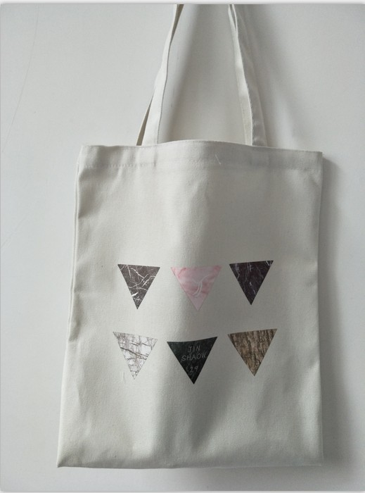 Bolsa de lona simple hombro de las mujeres portátil estilo japonés y coreano artístico fresco Mori estudiante bolsa de compras todo-juego