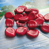 19*23*7mm Paint red alien crack bead cracks, alien flattes irregular crack effect beads