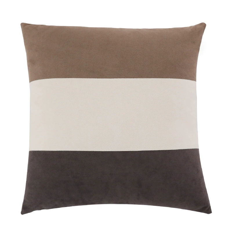 Japanese pillow for side table, round pillowcase, soft sofa, three colors