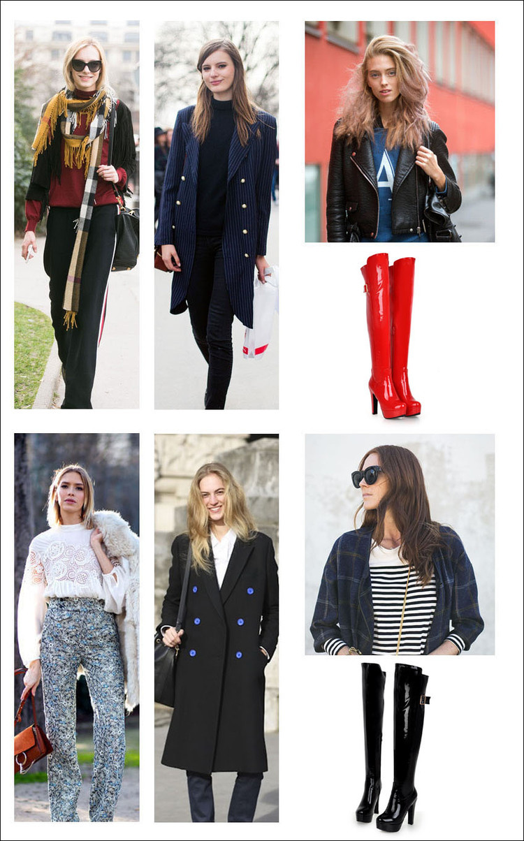 Bottes femme en PU artificiel - Ref 3355174 Image 9