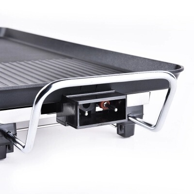 Yuqing Electric BBQ Korean Home Use Grill Smokeless BBQ Machine Non-stick Electric Baking Pan BBQ Pan Baking Tool Stand