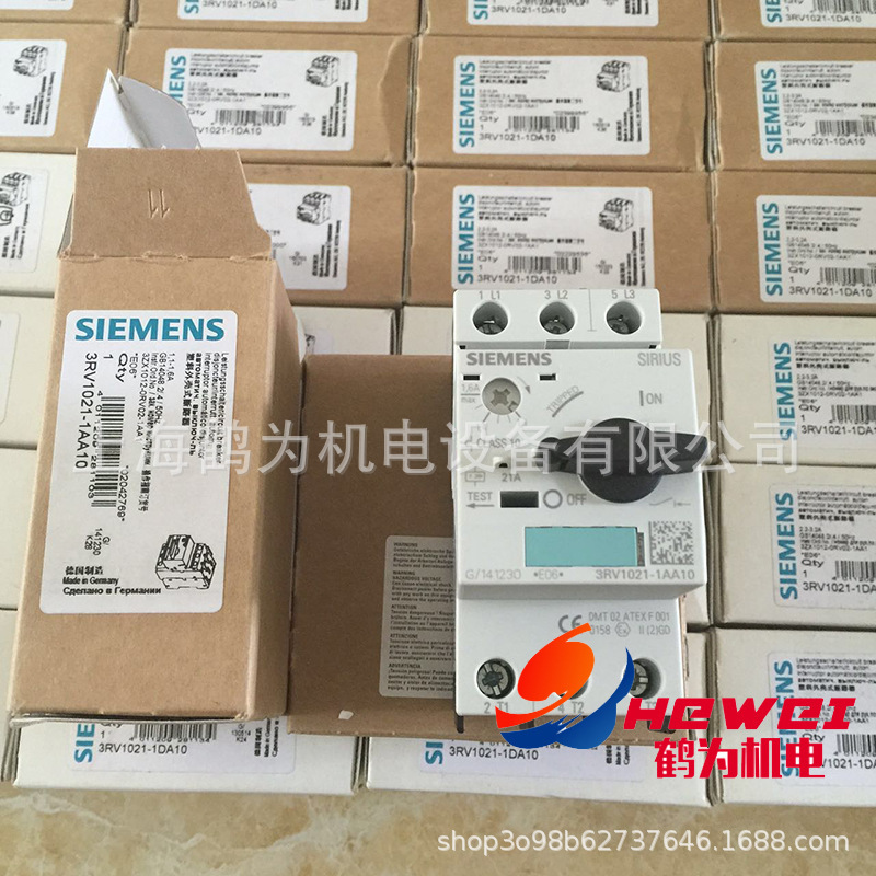 Ready Supply of New Original 3Rv1021-1Da10 Circuit Breaker, Structure Size S0