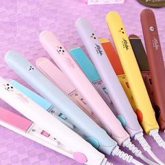 陶瓷卡通迷你小夾板直發器 卷直兩用 塑料盒包裝學生宿舍廠家直銷