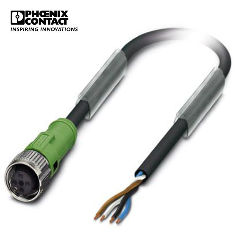 菲尼克斯传感器/执行器电缆 SAC-4P- 5,0-PUR/FS SCO-1536308