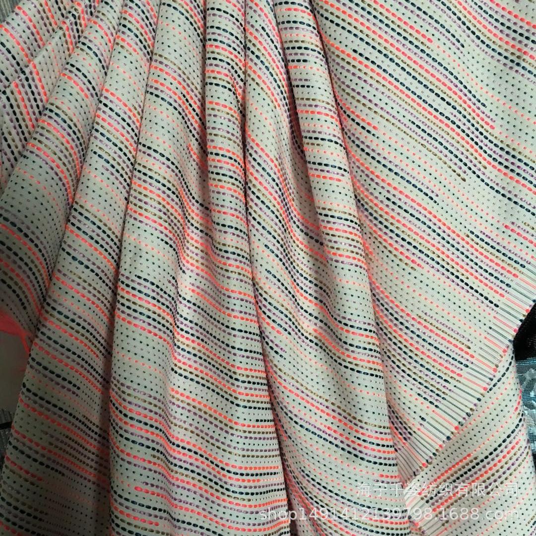 新款时尚提花色织女装面料鞋包材料等等