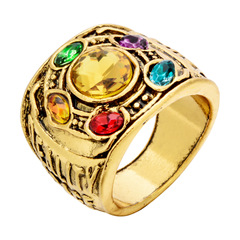 跨境貨源 速賣通wish亞馬遜爆品復聯3影視周邊滅霸戒指批發指環