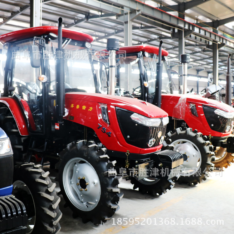 新款豪华驾驶室大马力拖拉机 配套各种农具 成都