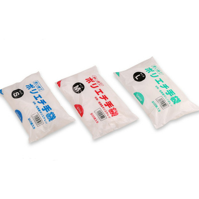 Japan customer Food grade CPE glove/Disposable gloves,reinforce thickening Feel