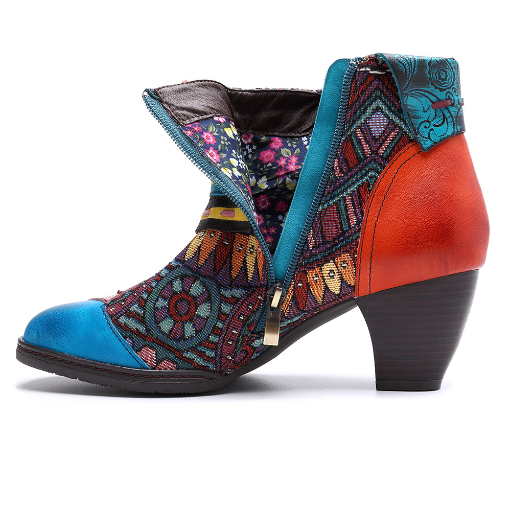 Bottes femme en En cuir - Ref 3354816 Image 23