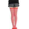 Red and white thin strip