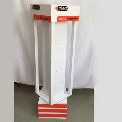 有机玻璃手机数据线展示架 落地式亚克力展柜  数据线货架订做