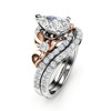 Accessory, zirconium, fashionable ring with stone, jewelry suitable for men and women, wish, European style