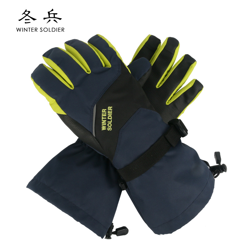 冬季滑雪手套成人防水防风男女款触屏加厚保暖摩托车骑行户外登山