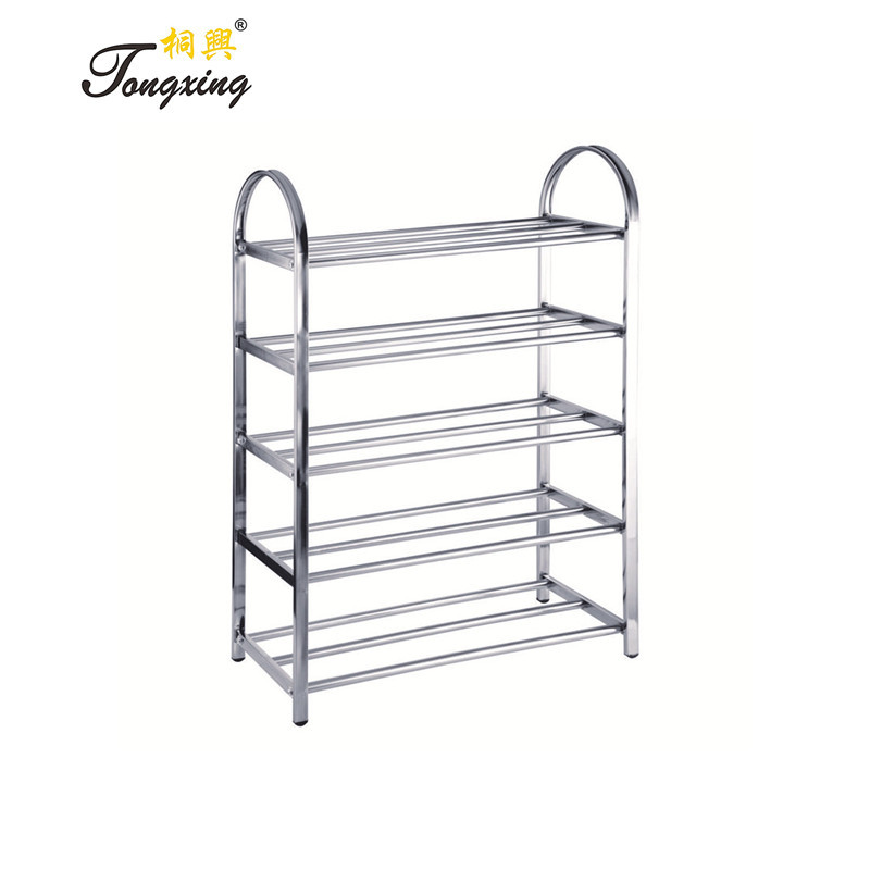 桐兴 不锈钢鞋架方管组装简易家用多层鞋架子简易收纳架|ms