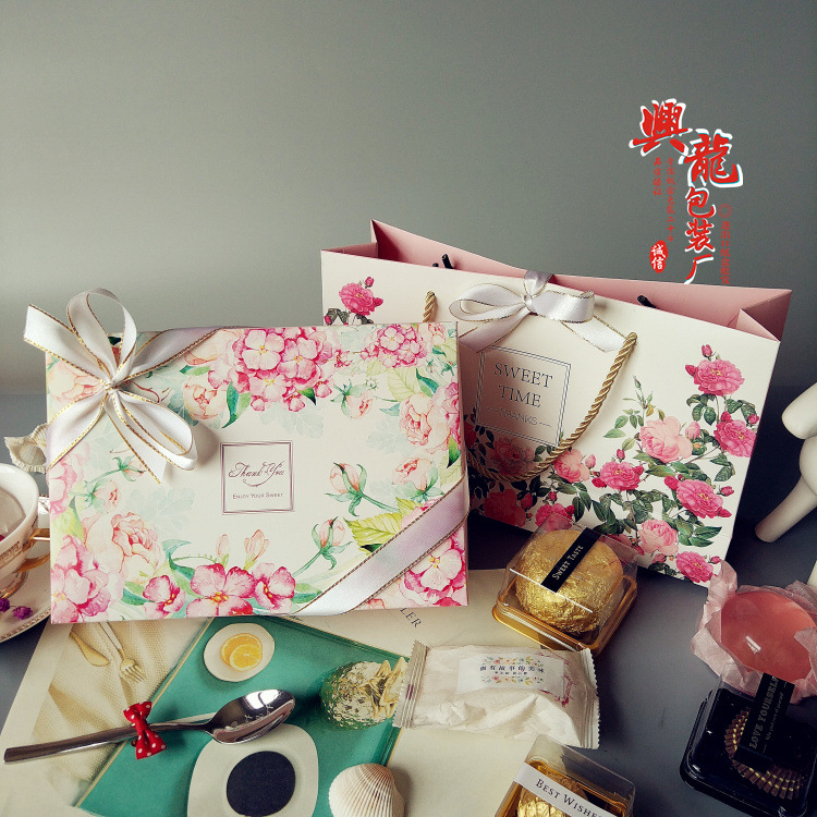 80g蛋黄酥包装盒月饼盒子雪花酥包装盒牛轧糖牛轧饼干绿豆糕礼盒