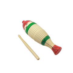 Orff Percussion Instruments: Frog & Toad Music Teaching Aid – Frog Chirp Tubes, Wooden Fish, Clappers, and Scrapers—Wholesale Price