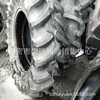 直水田拖拉机轮胎12.4-24人字加密农用轮胎