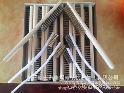 批发不锈钢丝文玩刷子文玩清理工具刷金刚刷铜丝刷 金刚刷子清洁