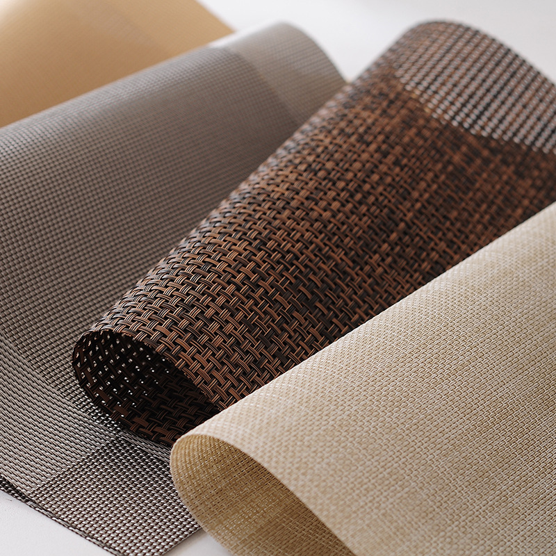 유럽식 방수 PVC 식탁 매트 방열 매트 호텔 가정용 서양식 식당 매트 접시 그릇 매트 냄비 단열 매트 크기