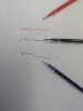 中性笔芯替芯套装常规黑蓝红笔芯子弹头笔芯针管式笔芯套装|ms
