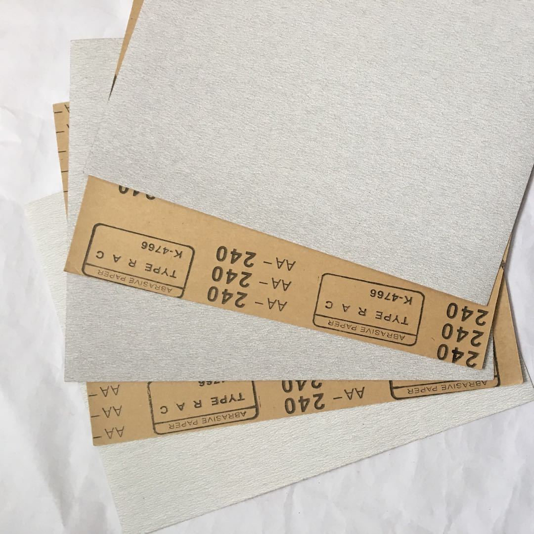 黄纸涂层干磨砂纸涂层砂防堵塞涂层砂纸木砂纸