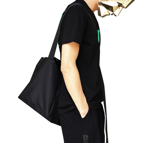 Men's travel shoulder crossbody bag large capacity casual sports Oxford cloth fitness bag business trip luggage bag short wholesale