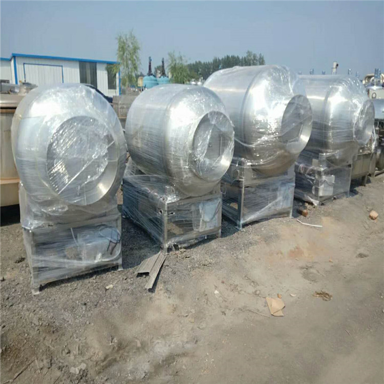 低价出售二手真空滚揉机 腌制肉类滚揉机全自动滚揉机 二手斩扳机