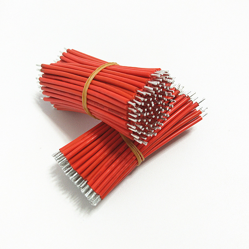 厂家直销 硅胶线上锡 24号硅胶加工 UL3239 24号 3239 24AWG