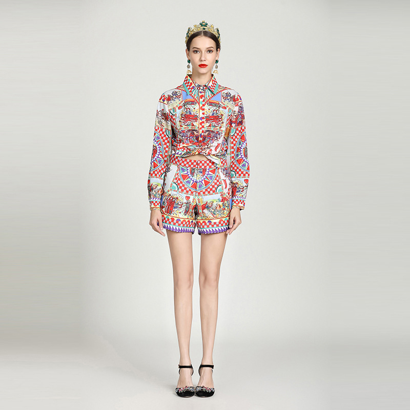 Costume femme en Mélange de coton - Ref 3333833 Image 1