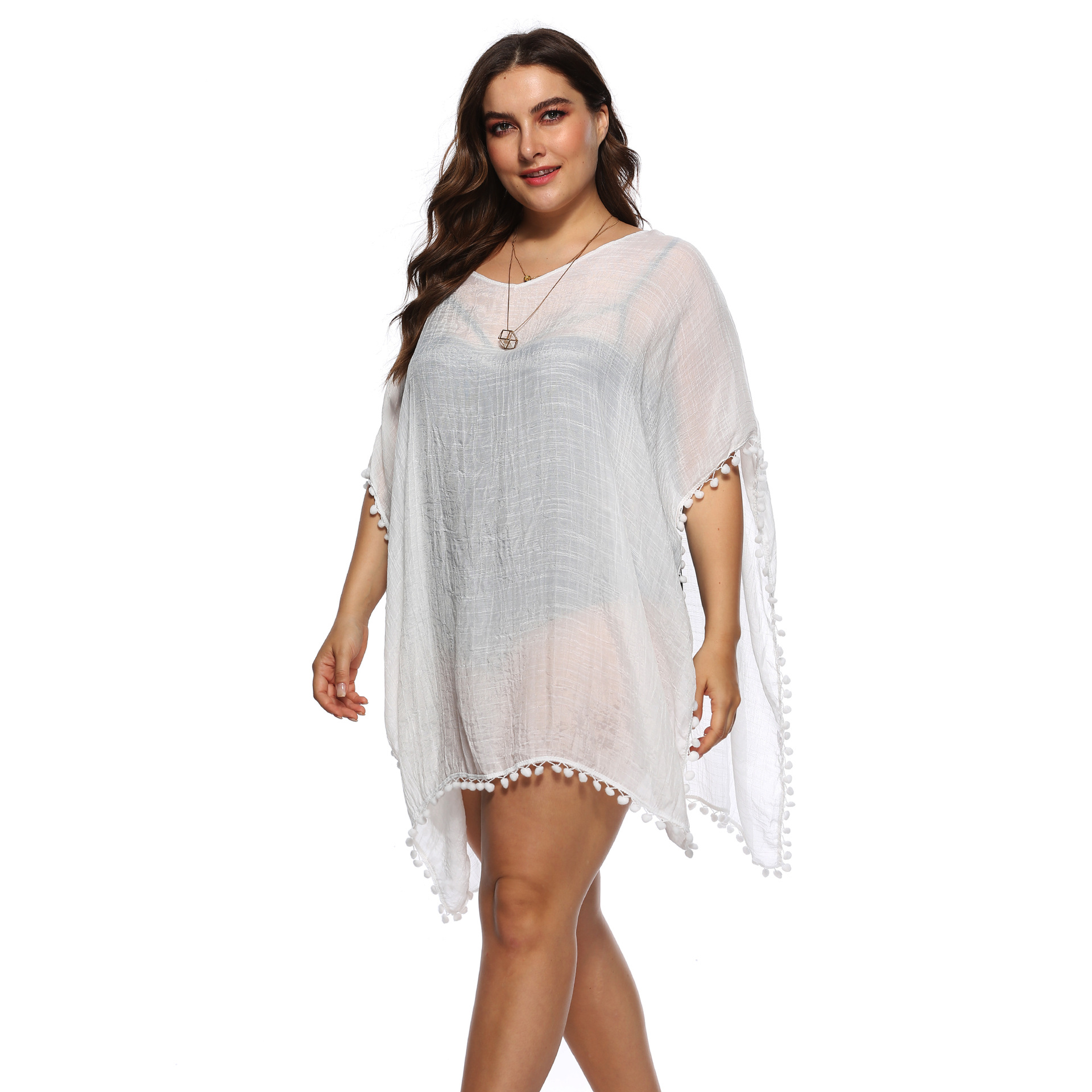 plus size loose dress NSOY45994