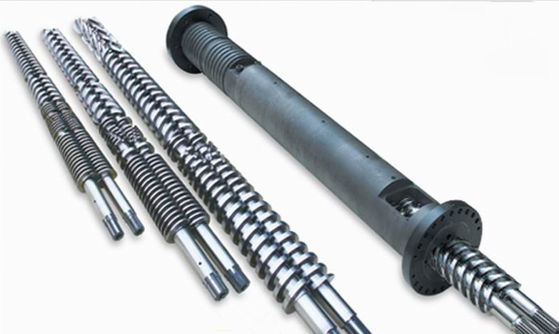 东华机320T-φ60料管组射咀法兰螺杆机筒