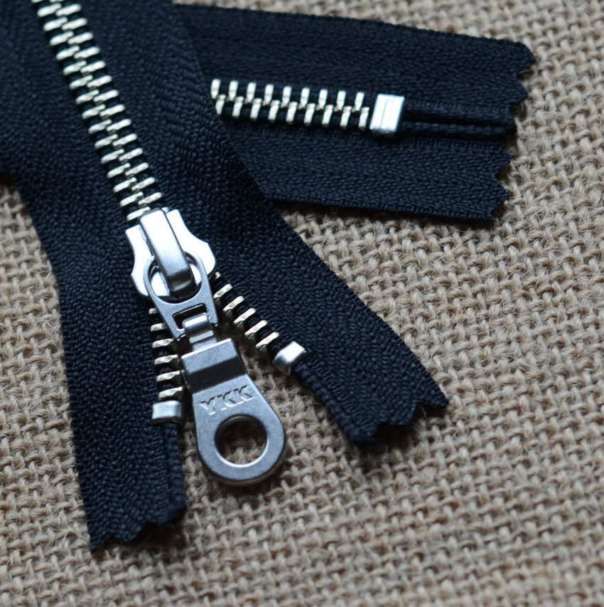 品牌金属拉链 订购5号白铜闭口拉链 金属箱包皮具 原产拉链