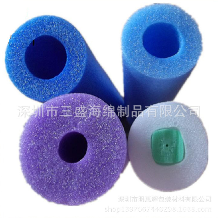 厂家供应 吸水储水海绵柱 管道清洁柱子 白海绵柱子 免费寄样